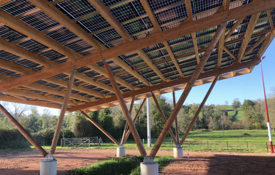 Ombrières Photovoltaiques