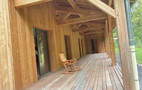 Maison Ossature Bois façon Carbet guyannais