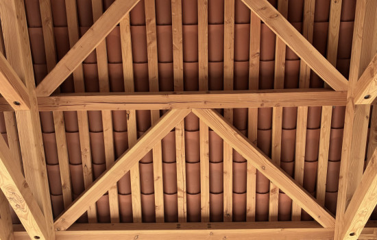 Couverture en tuiles canal sur Cabrons