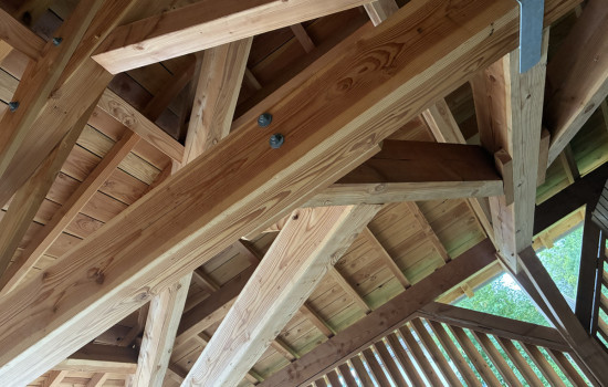 Maison Ossature Bois façon Carbet guyannais